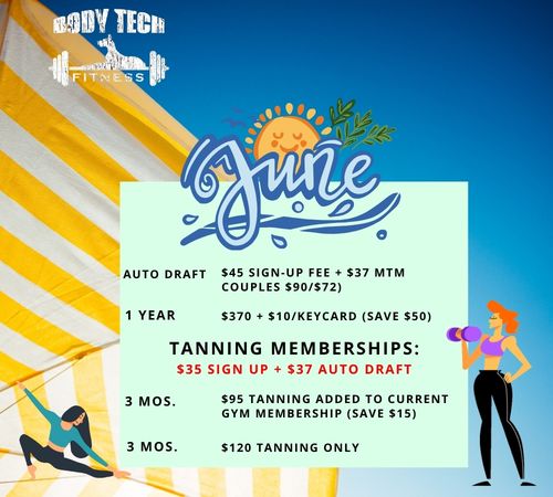 June Membership Specials